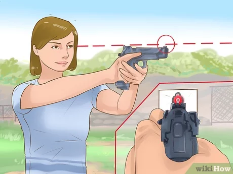 how to shoot a pistol